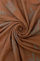 Reversible Soft Wool Tree Print Frayed Edge Scarf