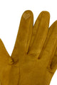 Suede Effect Touchscreen Gloves With Contrast Bow