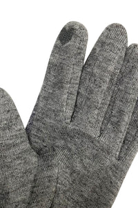 Warm Diamond Effect Touchscreen Gloves With Glitter Thread