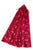 Playful Robin Bird And Berry Branch Print Scarf
