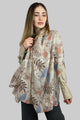 Summer Leaves Print Scarf