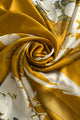 Scilla Flowers Print Silk Scarf