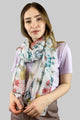 Clustered Flowers Print Scarf