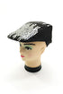 Stripy Newboy Sequins Hat