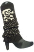 Skull Print Leg Warmers
