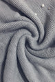 Pearl & Bead Shoulder Knitted Poncho - Fashion Scarf World