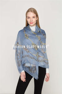 Charm Bracelet Print Scarf - Fashion Scarf World