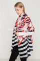 Poppy & Stripe Printed Scarf - Fashion Scarf World