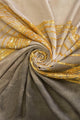Elegant Swirl Ombre Frayed Scarf