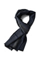 Reversible Stripe & Check Print Frayed Unisex Scarf - Fashion Scarf World