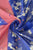 Two Tone Elegant Floral Print Chiffon Scarf