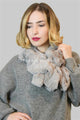 Plain Faux Fur Scarf (Wide) - Fashion Scarf World