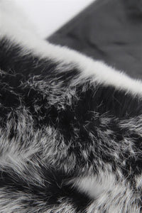 Real Angora Fur Trim Gloves - Fashion Scarf World