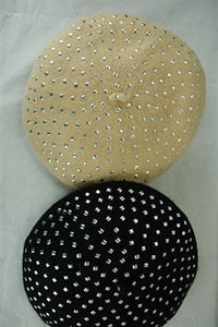 Square Studs Beret - Fashion Scarf World