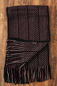 Zigzag Knitted Tassel Unisex Scarf - Fashion Scarf World
