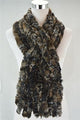 Wide Real Fur Scarf - Fashion Scarf World