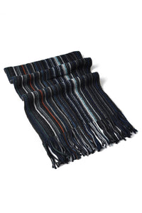 Knitted Multi Colour Unisex Tassel Scarf - Fashion Scarf World