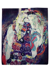 Klimt Expressionism The Virgins Painting Print Art Silk Scarf 3729