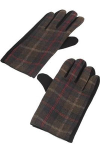 Douglas Tartan Men Gloves - Fashion Scarf World