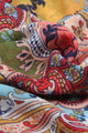 Colourful Busy Floral Tassel Scarf - Fashion Scarf World