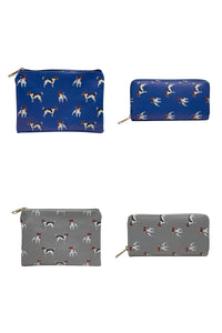 Jack Russel Dog Purse Collection - Grey