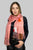 Bold Daisy Print Tassel Scarf