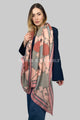 Horse & Carriage Diamond Chain Print Scarf
