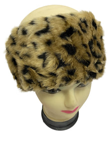 Animal Print Faux Fur Headband