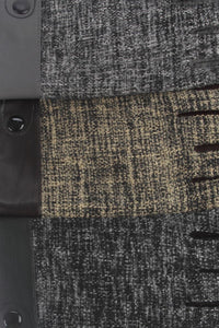 Tweed Snap Button Men Gloves - Fashion Scarf World