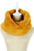 Twist Faux Fur Snood (B)