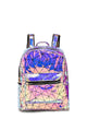 Holographic Geo Print Backpack - Fashion Scarf World
