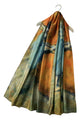 Degas Impressionism Ballerina Dancers At The Barre Painting Print Art Silk Scarf