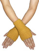 Plain Knitted Fingerless Gloves