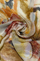 Oil Pastel Fruit Print Chiffon Scarf - Fashion Scarf World
