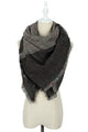 Mini Check & Hounds Tooth Scarf - Fashion Scarf World