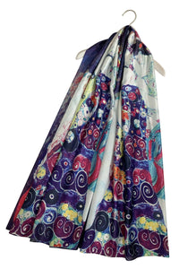 Klimt Expressionism The Virgins Painting Print Art Silk Scarf 3729