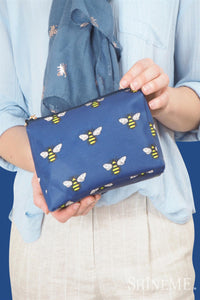 Bee Insect Print Bag Collection - Cosmetics - Fashion Scarf World