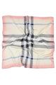 Check Print Square Neckerchief - Fashion Scarf World