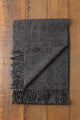 Men Geln Check Pure Wool Tassel Scarf - Fashion Scarf World