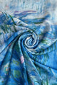 Monet Water Lilies Oil Painting Print Silk Scarf