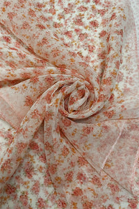 Ditsy Floral Print Chiffon Scarf