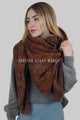 Elongated Paisley Print Blanket Wrap - Fashion Scarf World