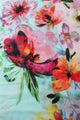 Tropical Scattered Floral Print Scarf - Fashion Scarf World