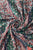 Decorative Floral Stripe Tassel Scarf