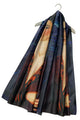 Frida Kahlo Self Portrait In A Velvet Dress Painting Print Art Silk Scarf 3765