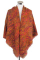 Elongated Paisley Print Blanket Wrap - Fashion Scarf World