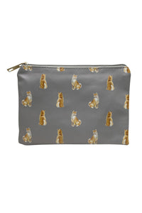 Shiba Inu Dog Purse Collection - Grey