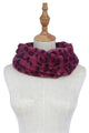 Soft Furry Leopard Print Snood - Fashion Scarf World