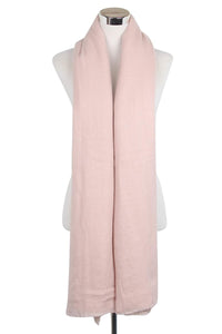 Cosy Plain Coloured Frayed Scarf - Fashion Scarf World