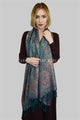 Paisley Metallic Thread Pashmina Scarf - Fashion Scarf World